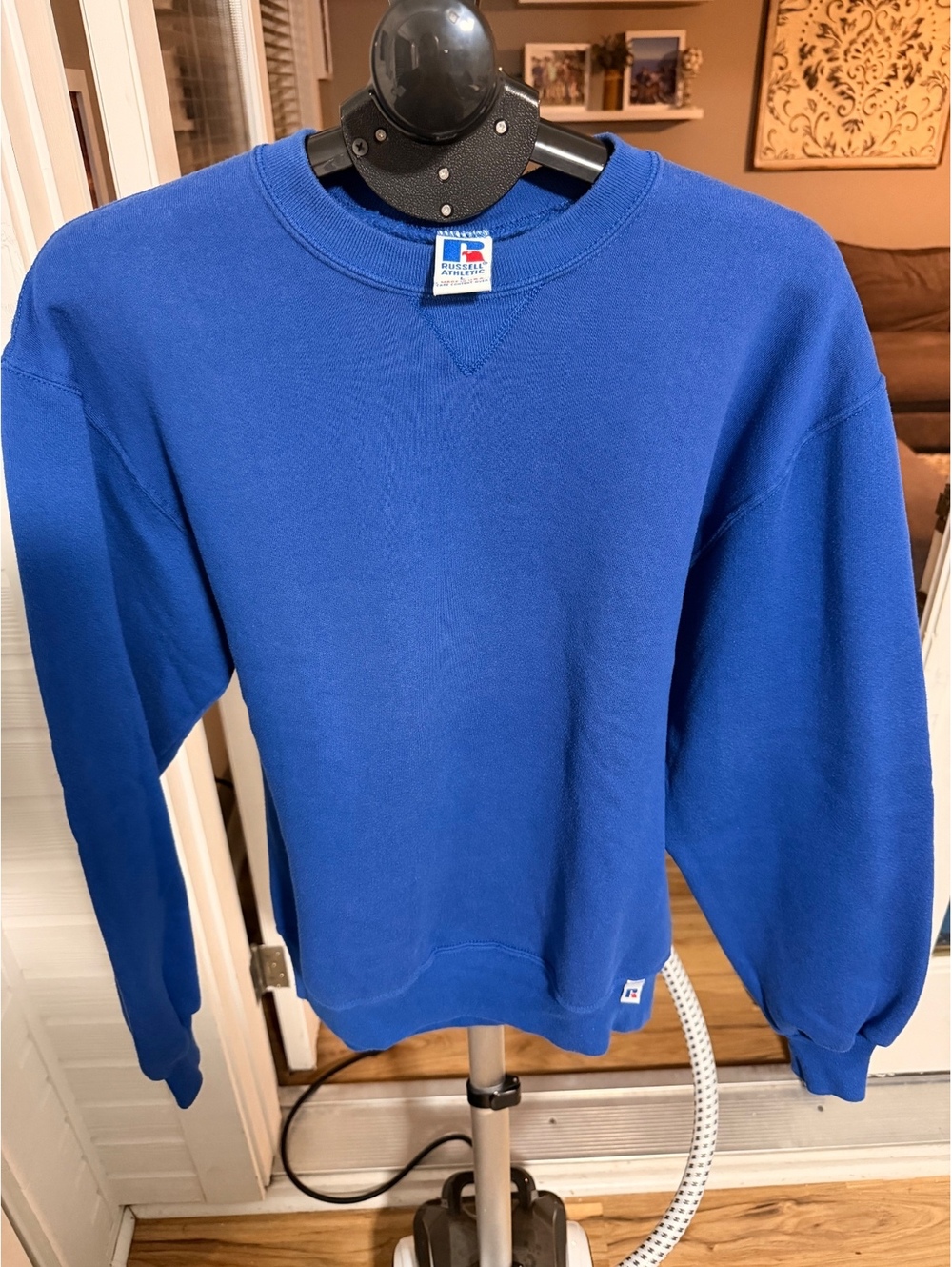 Russell Athletic blue crewneck sweatshirt